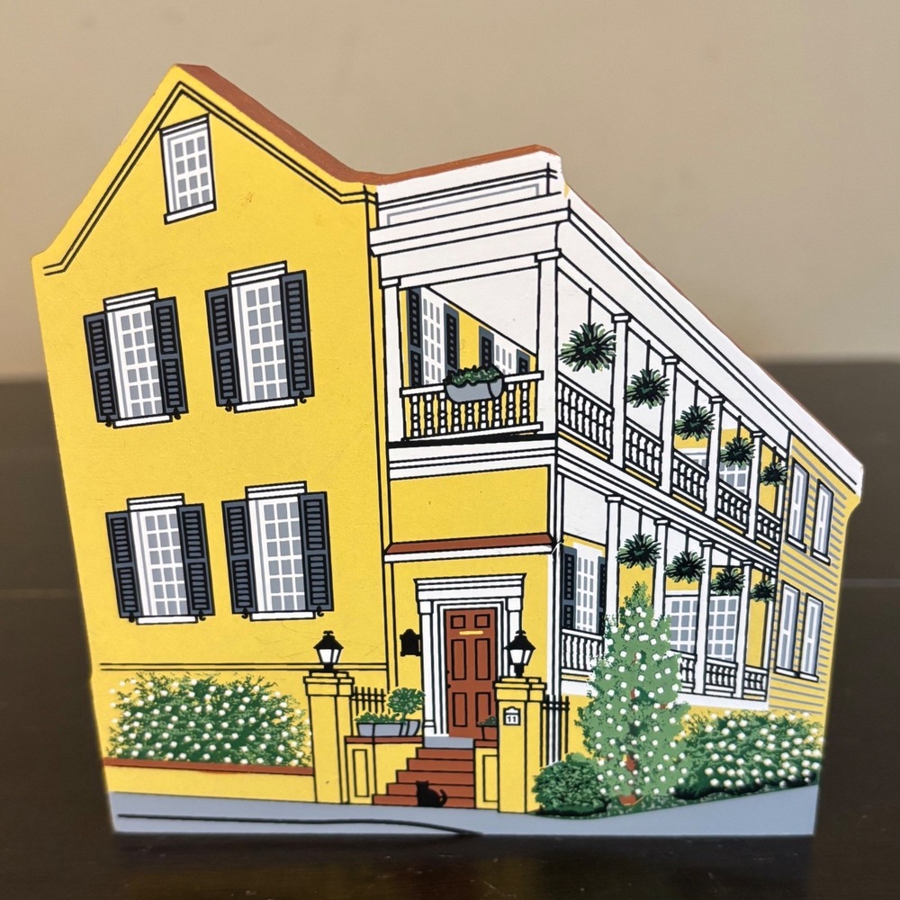 Vintage | The Cat's Meow Village | Mary Scott House Charleston | 1999